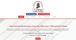 Desktop Screenshot of connerlawfirm.net